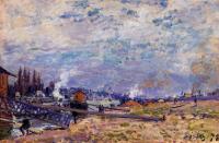 Sisley, Alfred - The Seine at Grenelle